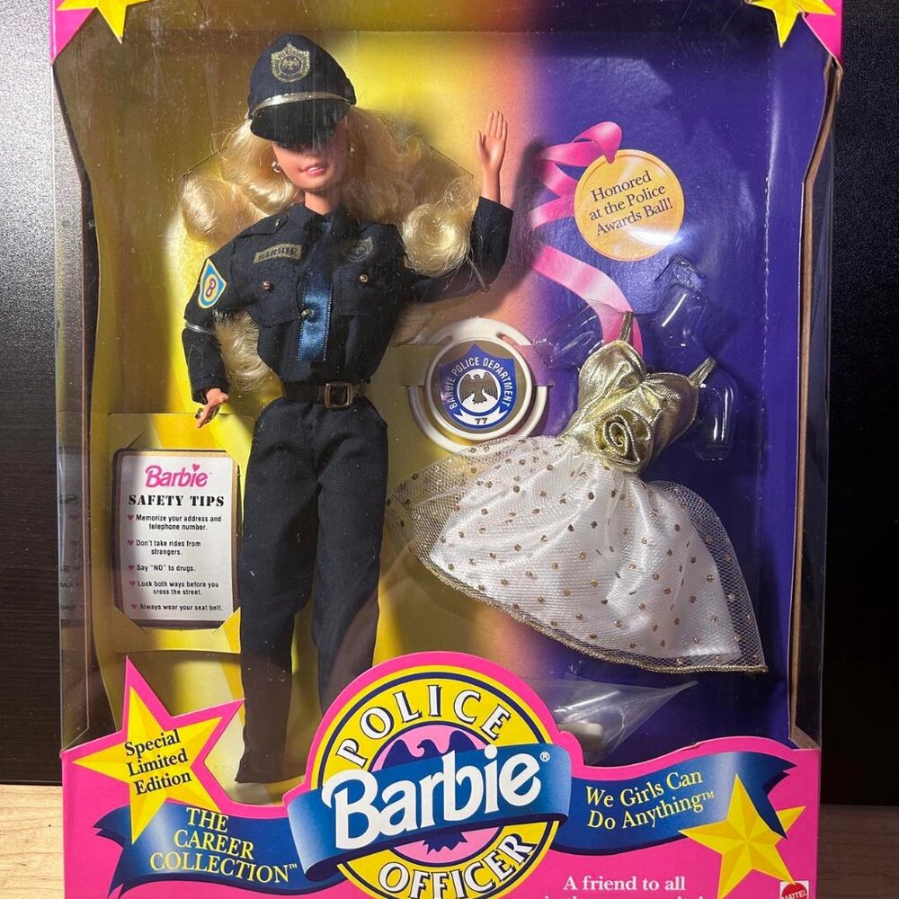 Mattel 1993 “Police Officer” Barbie Doll